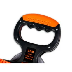 ROTELLA METRICA NASTRO IN ACCIAIO 30 O 50 METRI CON PICCHETTO METRO PER MISURARE