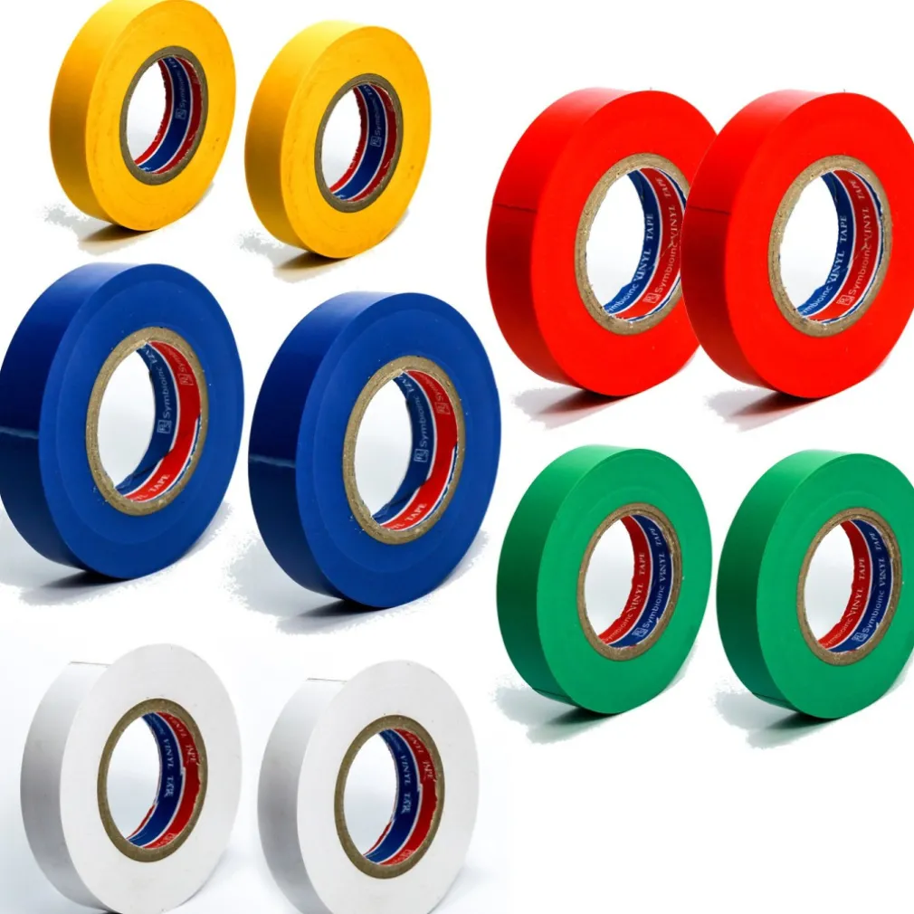 ROTOLI NASTRO ISOLANTE COLORATO VARI COLORI PER ELETTRICISTA PVC 15 mm X 1,5cm