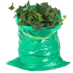 ROTOLI SACCHETTI SPAZZATURA SACCO GIARDINAGGIO 150LT 80X120CM CON LACCETTI 20PZ