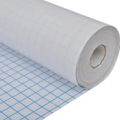 ROTOLO PELLICOLA ADESIVA TRASPARENTE 45CMX2M LIBRI PANNELLI CASSETTI MOBILI