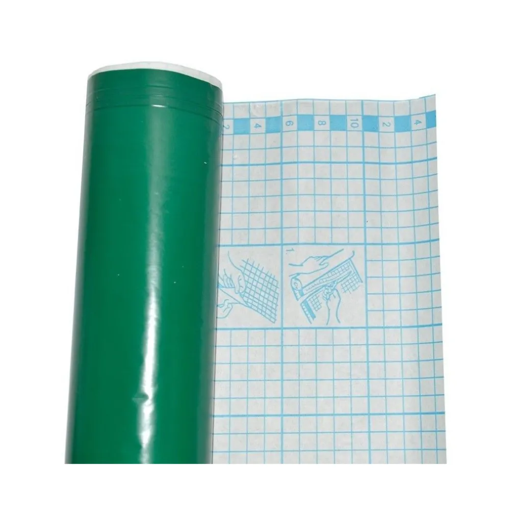 ROTOLO PELLICOLA ADESIVA VERDE 45CMX2M DECORO PANNELLI CASSETTI MOBILI CASA