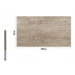ROTOLO PELLICOLA ADESIVA EFFETTO LEGNO 45 CMX2 METRI MOBILI CASA CASSETTI 71238