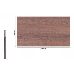 ROTOLO PELLICOLA ADESIVA PARETE EFFETTO LEGNO 45CM X 2MT CASSETTI MOBILI 71252