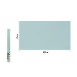 ROTOLO PELLICOLA ADESIVA AZZURRO CHIARO 45CM X 5MT MOBILI CARTA DA PARATI 71121