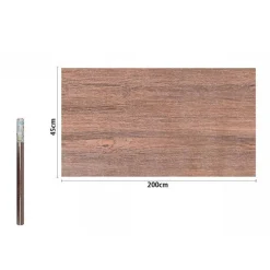 ROTOLO PELLICOLA ADESIVA PARETE EFFETTO LEGNO 45 CM X 2 MT MOBILI CASSETTI 71251