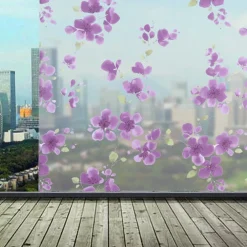 ROTOLO PELLICOLA PER FINESTRE DECORATIVA 3D FANTASIA 45CMX2M ADESIVA VETRO