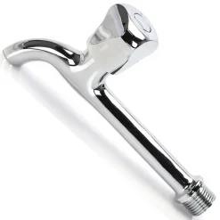 RUBINETTO A PARETE MURO CON VITONE PER GIARDINO LAVATOI LAVABI LAVAMANI ESTERNO