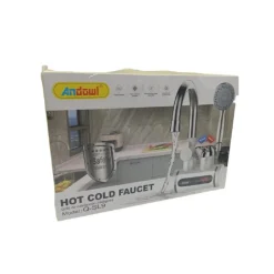 RUBINETTO ACQUA FREDDA CALDA RISCALDATORE ELETTRICO DOCCIA BAGNO CUCINA Q-SL9