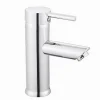RUBINETTO BAGNO CROMATO LUCIDO MISCELATORE ORIENTABILE LAVABO A CANNA BASSA 87386