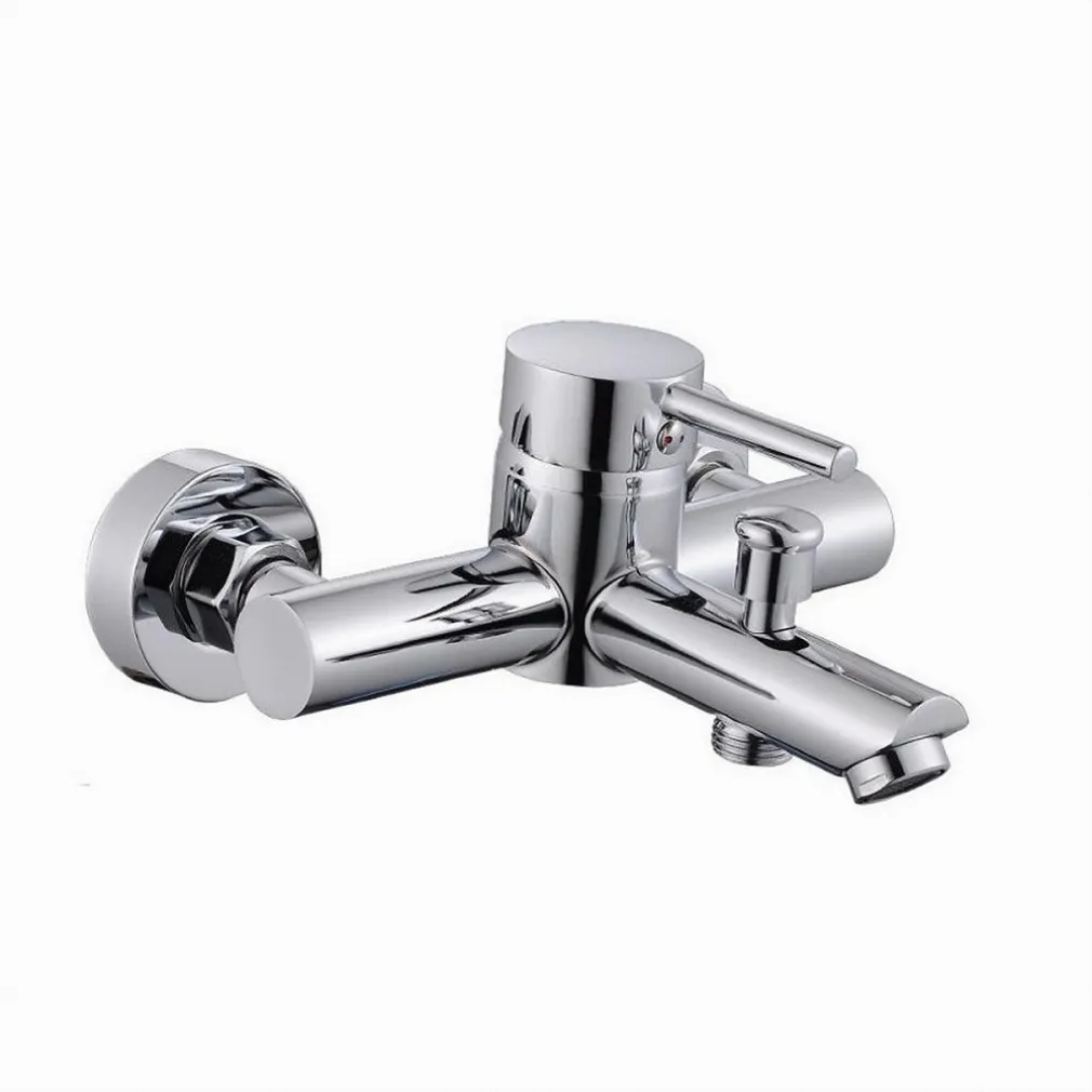 RUBINETTO BAGNO MODERNO CROMATO LUCIDO MISCELATORE ORIENTABILE PER VASCA 87390