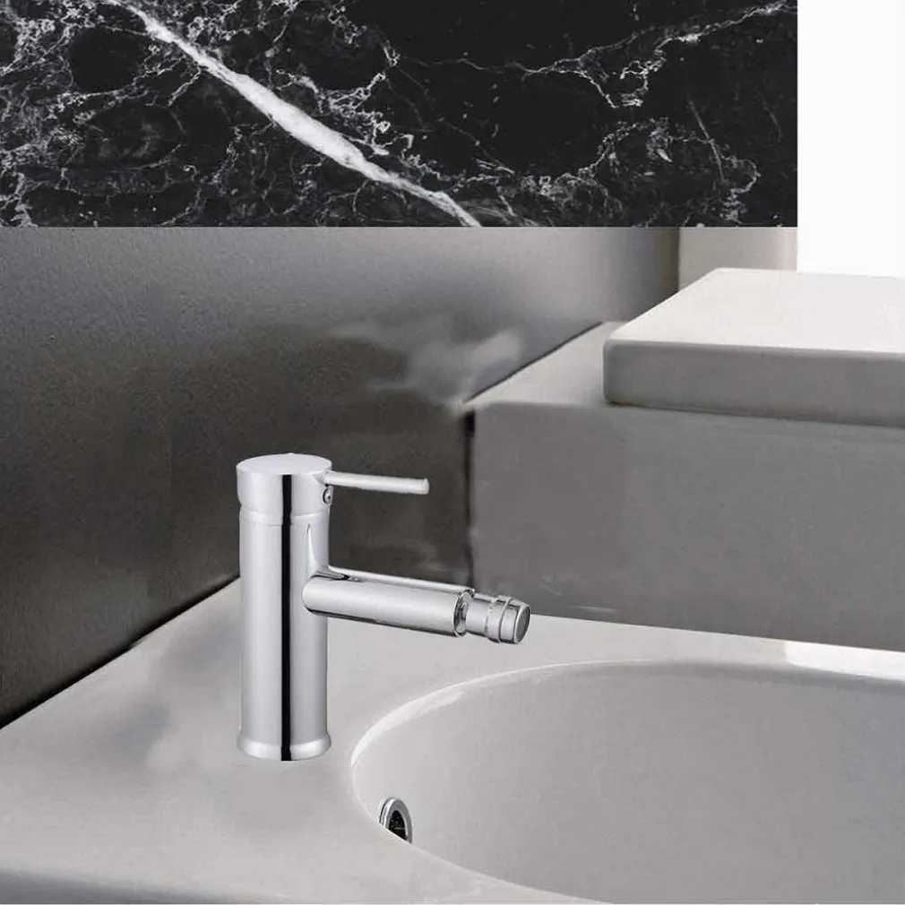 RUBINETTO BAGNO MODERNO CROMATO LUCIDO MISCELATORE ORIENTABILE PER BIDET 87387