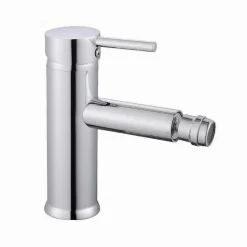 RUBINETTO BAGNO MODERNO CROMATO LUCIDO MISCELATORE ORIENTABILE PER BIDET 87387