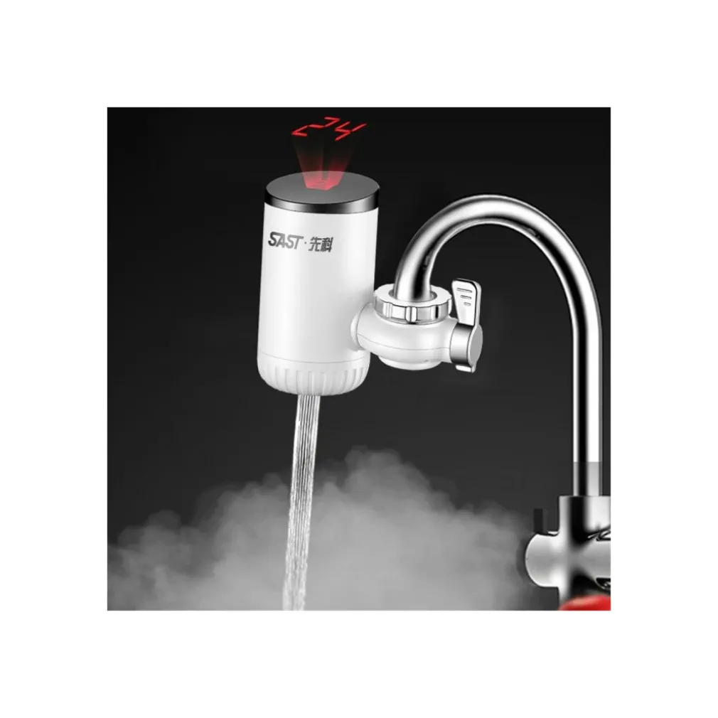 RUBINETTO ELETTRICO ISTANTANEO CALDAIA ACQUA CALDA CON DISPLAY FO-J09