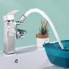 RUBINETTO GIREVOLE 1080° PROLUNGA ROMPIGETTO SNODABILE ACQUA CUCINA BAGNO