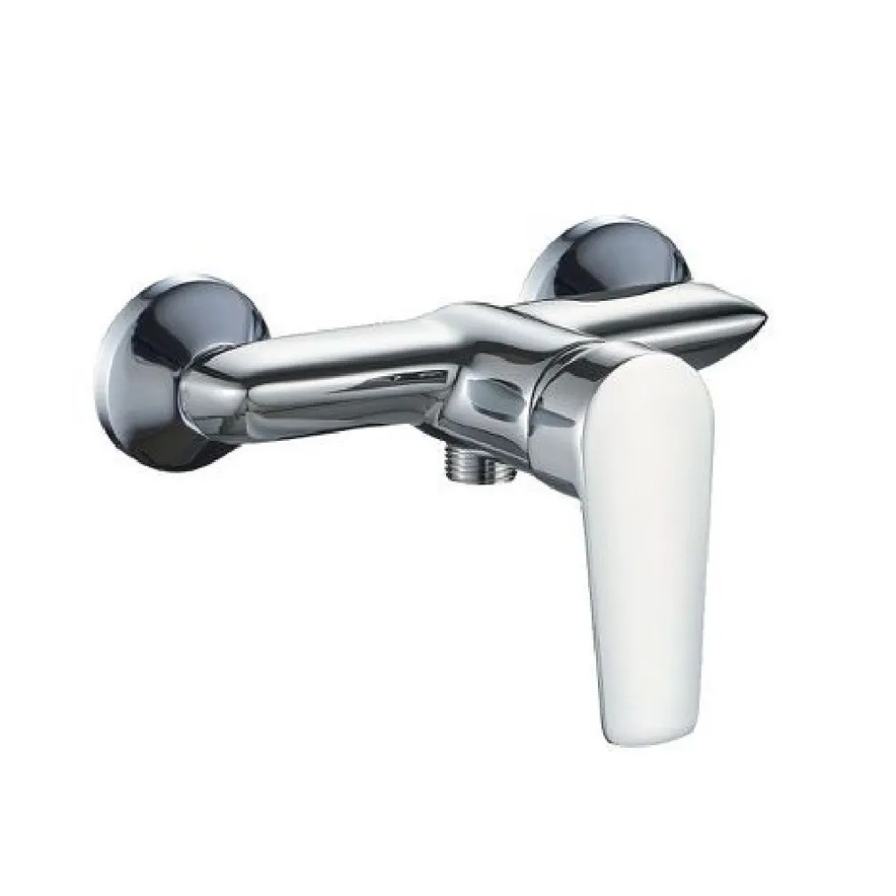 RUBINETTO INCASSO PARETE PER VASCA TUBO FLESSIBILE DOCCETTA MISCELATORE CUBE87124