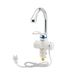 RUBINETTO MISCELATORE CALDAIA ELETTRICO ACQUA CALDA CON SPINA CUCINA BAGNO 3000W