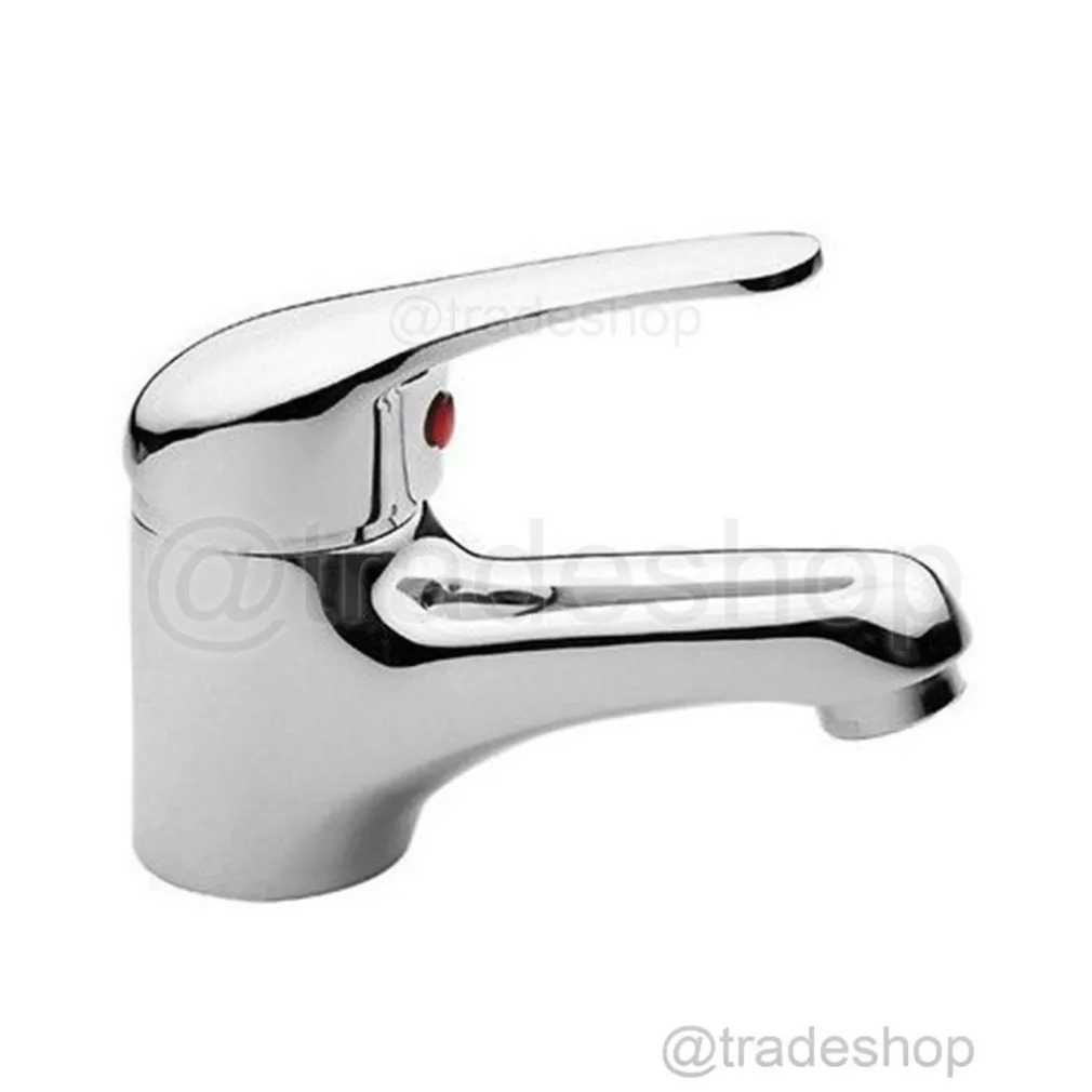 RUBINETTO MISCELATORE CROMATO CASA BAGNO LAVABO COMPLETO DI KIT MONTAGGIO 1021-2