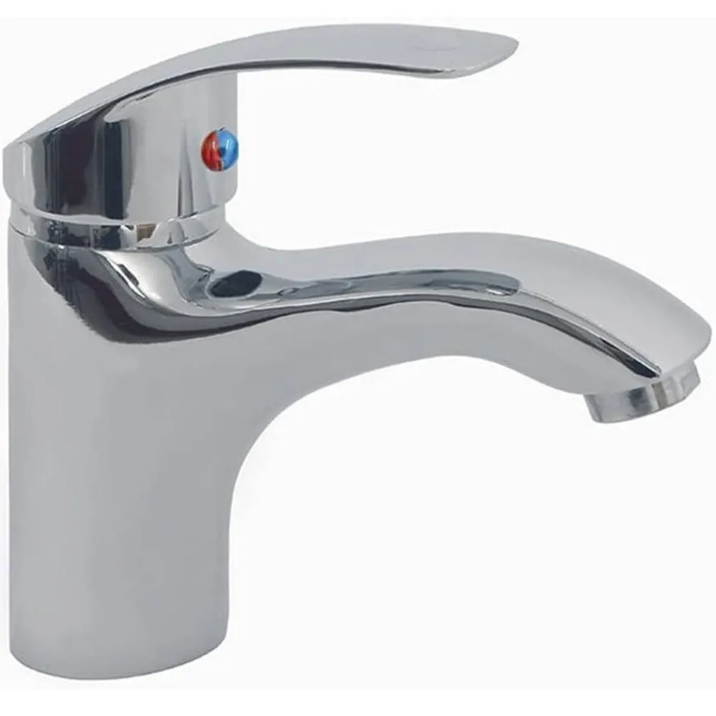 RUBINETTO MISCELATORE CROMATO CASA BAGNO LAVABO LAVANDINO KIT MONTAGGIO JH-8061