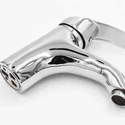 RUBINETTO MISCELATORE CROMATO CASA BAGNO LAVABO LAVANDINO KIT MONTAGGIO JH-8061