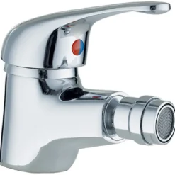RUBINETTO MISCELATORE CROMATO DA CASA BAGNO PER BIDET MONOCOMANDO KIT MONTAGGIO
