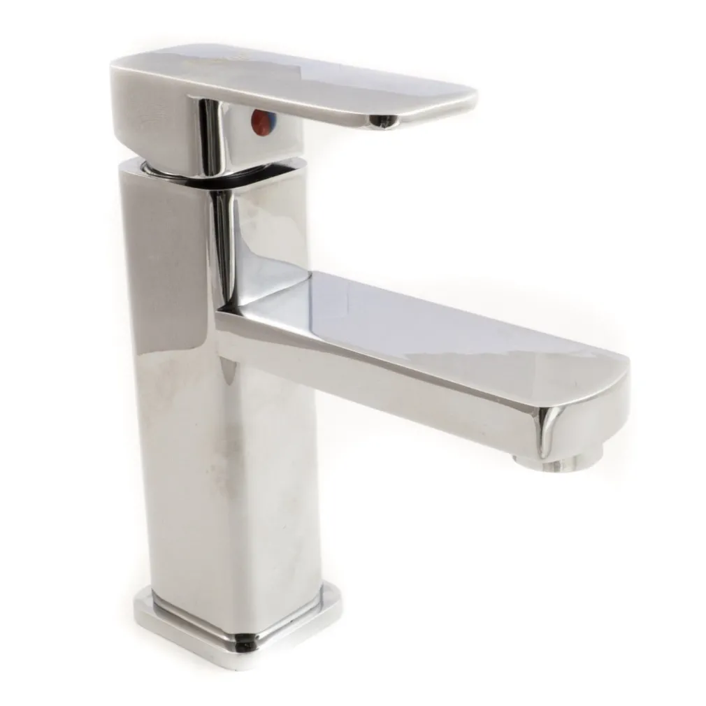 RUBINETTO MISCELATORE CROMATO CASA BAGNO LAVABO COMPLETO DI KIT MONTAGGIO JH8801