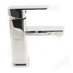 RUBINETTO MISCELATORE CROMATO CASA BAGNO LAVABO COMPLETO DI KIT MONTAGGIO JH8801