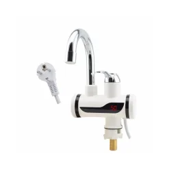 RUBINETTO MISCELATORE ELETTRICO CALDAIA ACQUA CALDA CON SPINA CUCINA BAGNO 3000W