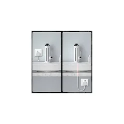 RUBINETTO MISCELATORE ELETTRICO CALDAIA ACQUA CALDA CON DISPLAY FO-J10