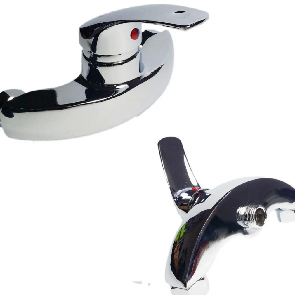 RUBINETTO MISCELATORE ESTERNO BARI CURVO ESY_52936 MONOCOMANDO RUBINETTERIA