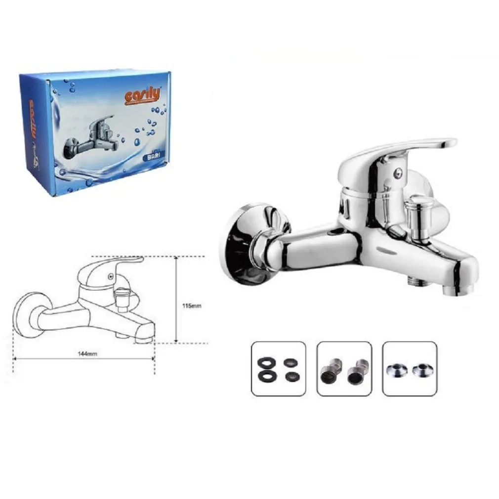 RUBINETTO MISCELATORE ESTERNO BARI ESY_52928 MONOCOMANDO MONOFORO RUBINETTERIA