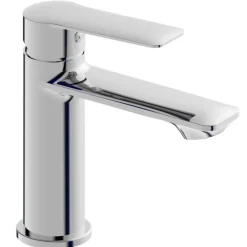 RUBINETTO MISCELATORE MONOCOMANDO CROMATO PER LAVABO LAVANDINO MODERNO SOFI87102