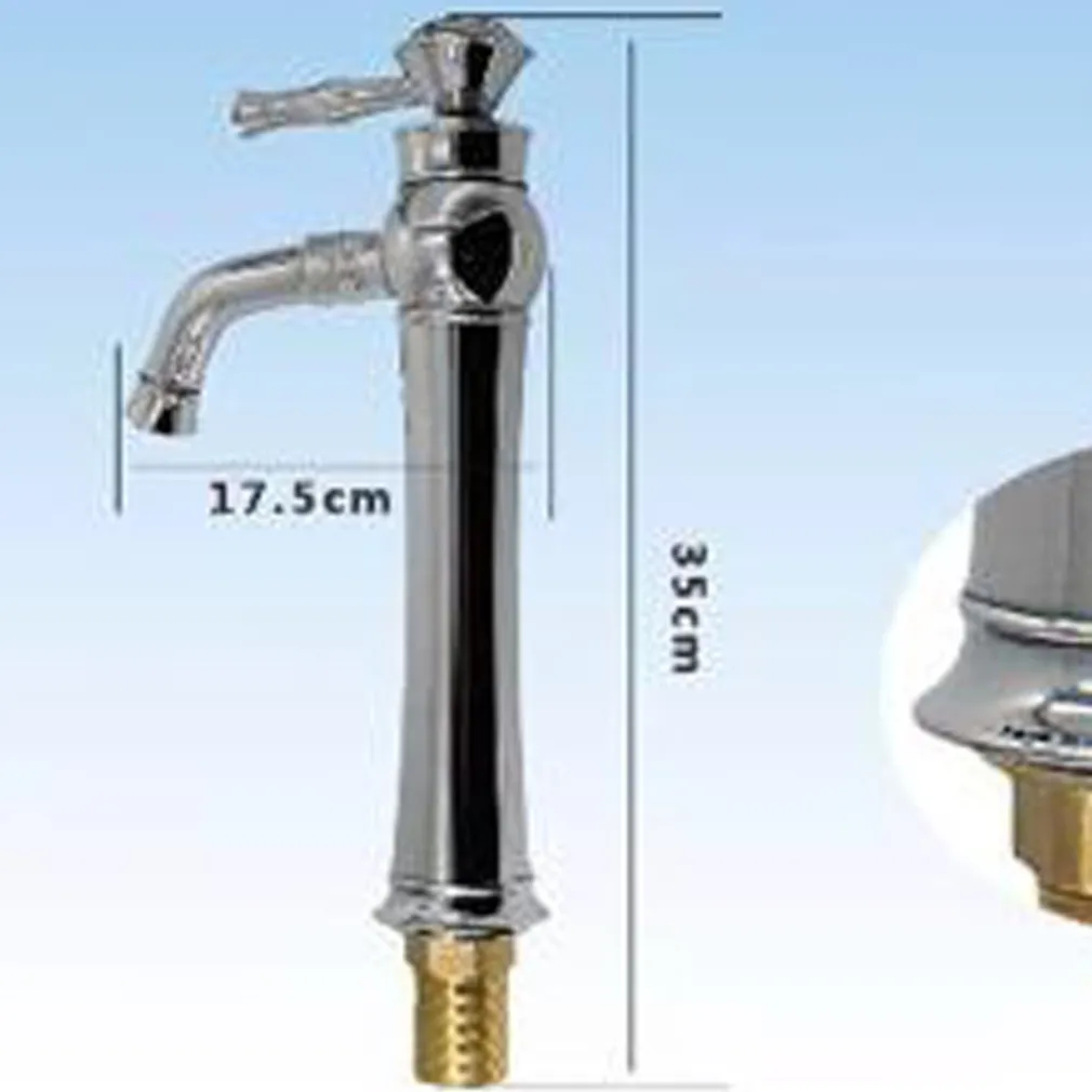 RUBINETTO MISCELATORE MONOCOMANDO LAVABO LAVELLO CUCINA ALTO ACCIAIO CROMATO