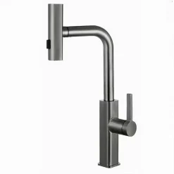 RUBINETTO MISCELATORE PER CUCINA MONOCOMANDO LAVELLO EROGATORE GIREVOLE 87400