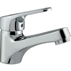 RUBINETTO MISCELATORE PER BAGNO LAVABO LAVANDINO MONOFORO MONOCOMANDO