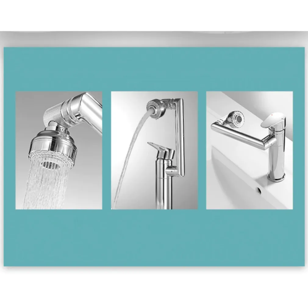 RUBINETTO MISCELATORE PER LAVABO LAVANDINO GIREVOLE 360° CON DOPPIO AREATORE