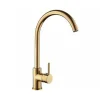 RUBINETTO MISCELATORE PER LAVELLO DA CUCINA MATERIALE OTTONE DORATO VERONA