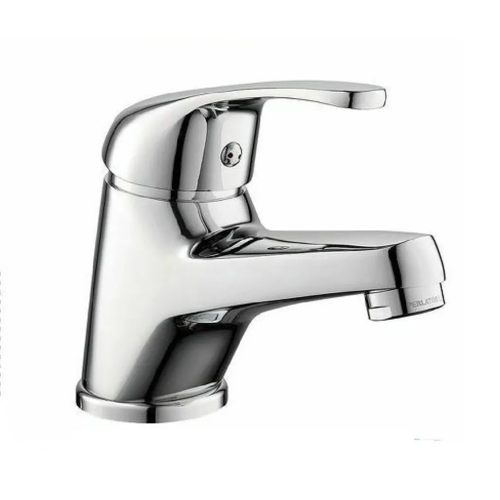 RUBINETTO MISCELATORE PER LAVABO DA BAGNO MATERIALE OTTONE CROMATO TARANTO