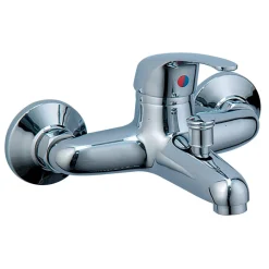 RUBINETTO MISCELATORE VASCA DA BAGNO GRIGIO SILVER CON ATTACCO PER DOCCIA BARI