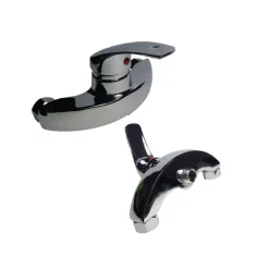 RUBINETTO MISCELATORE VASCA DA BAGNO CROMATO CON ATTACCO PER DOCCIA 80018