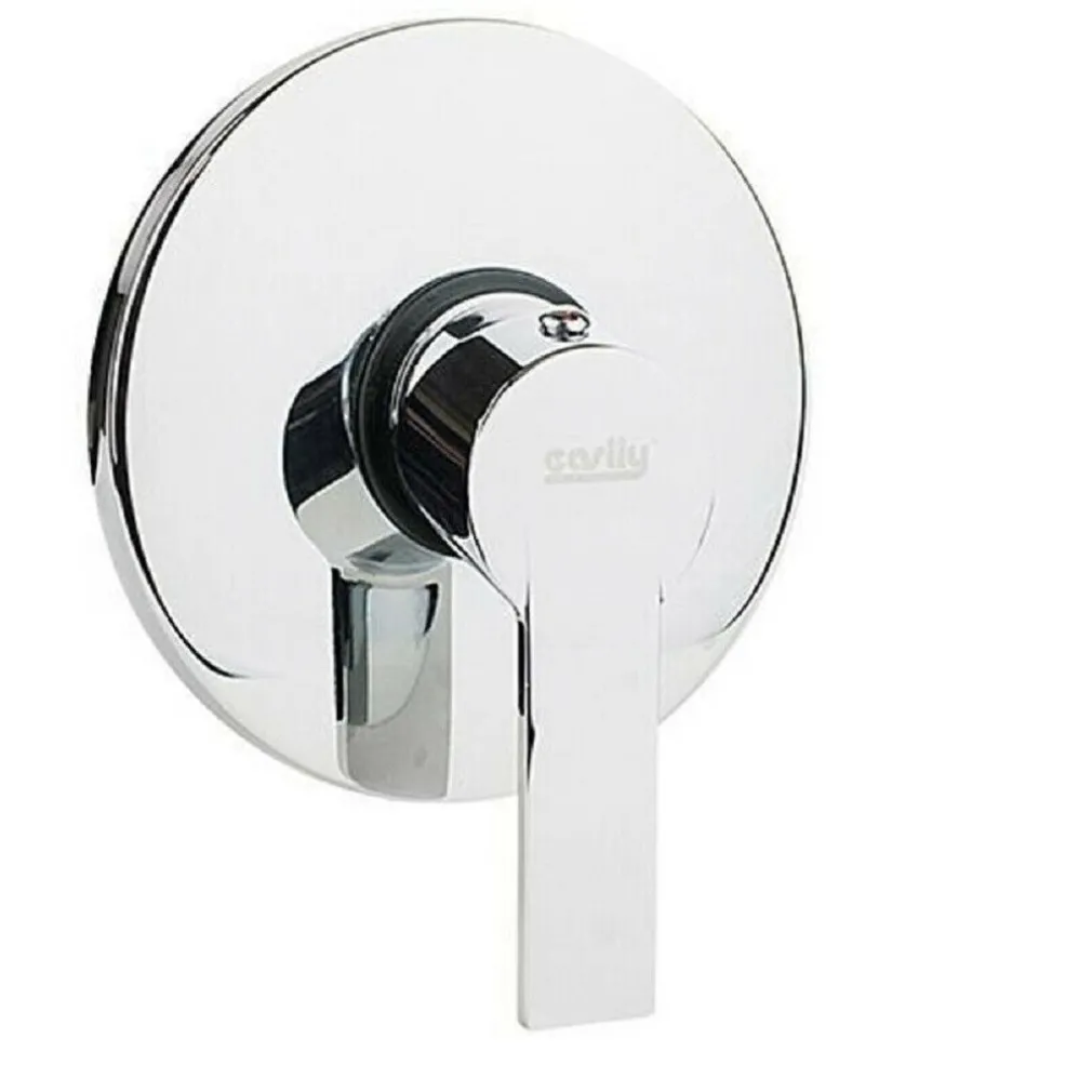 RUBINETTO PER BAGNO DA DOCCIA MISCELATORE ORIENTABILE IN OTTONE CROMATO LUCIDO