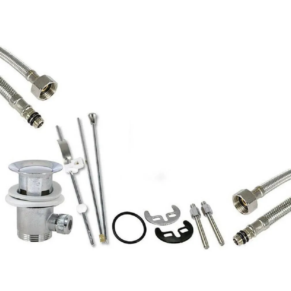 RUBINETTO PER BAGNO DA LAVABO MISCELATORE ORIENTABILE IN OTTONE CROMATO LUCIDO