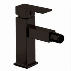 RUBINETTO PER BAGNO ULTRA MODERNO MISCELATORE ORIENTABILE BIDET NERO OPACO 87208