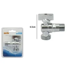 RUBINETTO PER LAVATRICE LAVASTOVIGLIE SOTTOLAVABO ROSONE VALVOLA 1/2 X 3/4 59984