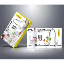 RUBINETTO RISCALDATORE D'ACQUA ISTANTANEO RAPIDO DA CUCINA MONOFASE Q-SL8