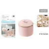 SACCHETTO LAVATRICE ROSA BORSA BIANCHERIA INTIMA LAVAGGIO A RETE 17 X 15CM 58123