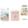 SACCHETTO LAVATRICE ROSA BORSA BIANCHERIA CALZINI LAVAGGIO A RETE 18X22CM 58124