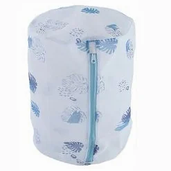 SACCHETTO PER BUCATO LAVAGGIO RETE CERNIERA BIANCHERIA 20X30CM A FANTASIA 87439