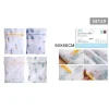 SACCHETTO PER LAVAGGIO RETE CON CERNIERA BIANCHERIA 50 X 60 CM A FANTASIA 58129