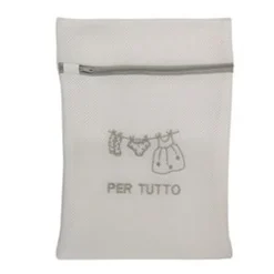 SACCHETTO PER LAVANDERIA LAVATRICE RETE 30X40CM BIANCHERIA INTIMO CALZINI VESTITI 59378