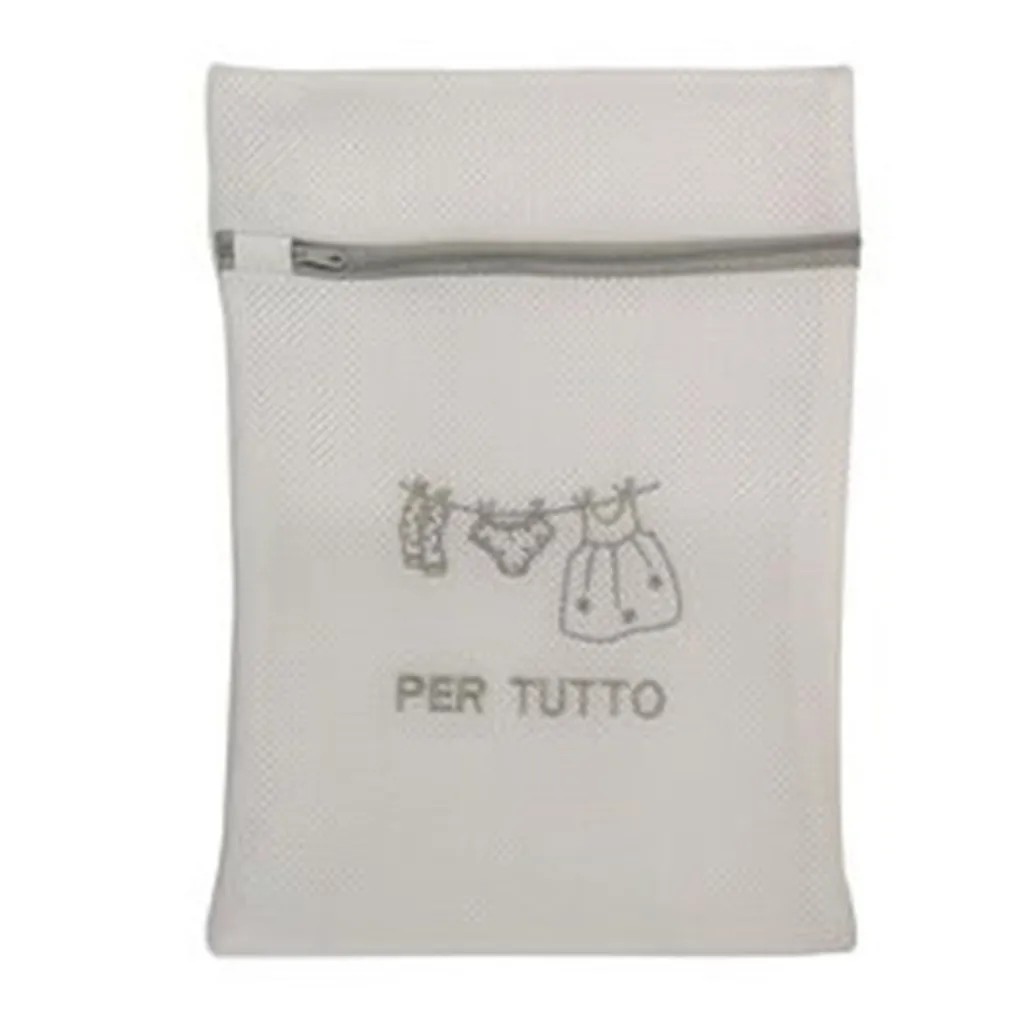 SACCHETTO PER LAVANDERIA LAVATRICE RETE 30X40CM BIANCHERIA INTIMO CALZINI VESTITI 59378